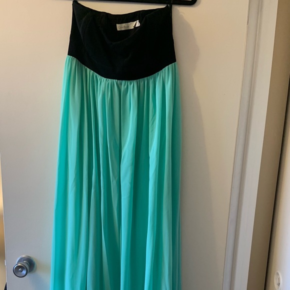 Turquoise Wedding Guest Dress - Picture 1 of 2